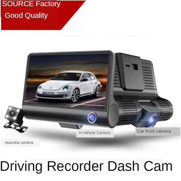 car dvr 3 cameras lens 4.0 inch dash camera dual lens suppor rearview camera video recorder auto registrator dvrs dash cam
car dvr 3 cameras lens 4.0 inch dash camera dual lens suppor rearview camera video recorder auto registrator dvrs dash cam