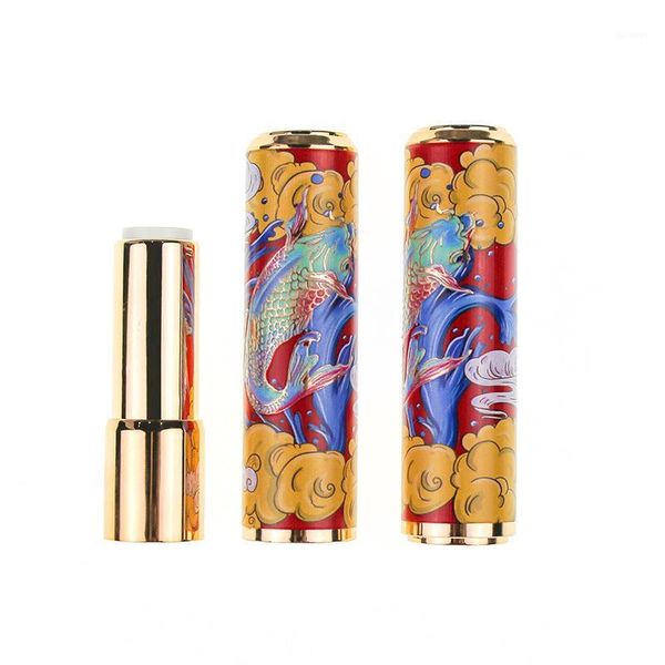 ancient style 3d printing press spring liptubes round tube koi auspicious lipstick tube discoloration lipstick empty1
ancient style 3d printing press spring liptubes round tube koi auspicious lipstick tube discoloration lipstick empty1