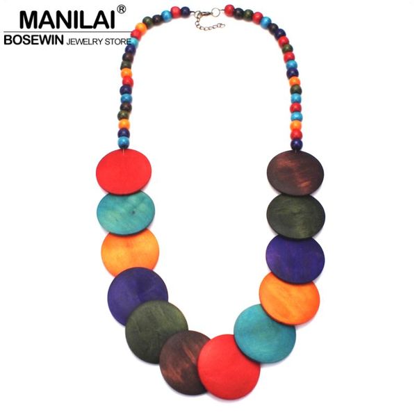 pendant necklaces manilai fashion jewelry long wood beads statement necklace bohemian women multicolor big beaded wooden, Silver
pendant necklaces manilai fashion jewelry long wood beads statement necklace bohemian women multicolor big beaded wooden, Silver