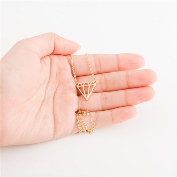 geometric hollow nut cone lozenge charm necklace flat polygon triangle shape hollow pendant ladies rhombus pendant necklace1, Silver
geometric hollow nut cone lozenge charm necklace flat polygon triangle shape hollow pendant ladies rhombus pendant necklace1, Silver