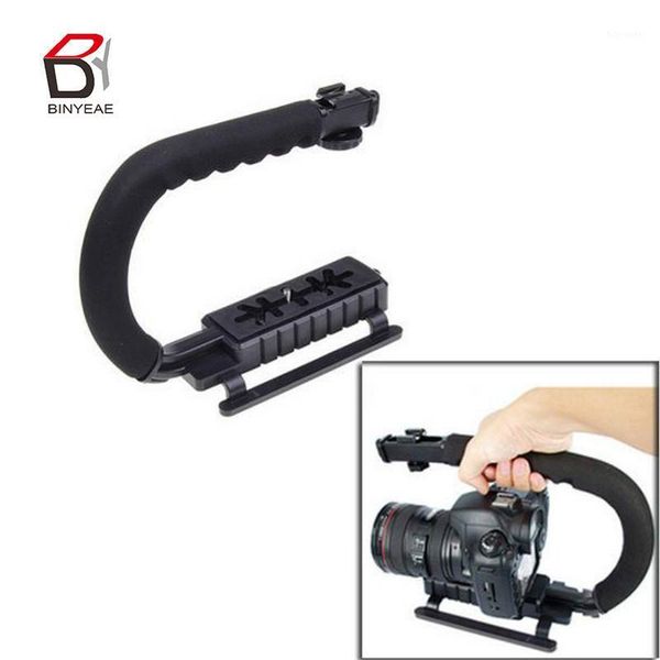 u-grip triple shoe mount video action dslr camera grip video camcorder stabilizing handle pgraphy accessory for most camera1
u-grip triple shoe mount video action dslr camera grip video camcorder stabilizing handle pgraphy accessory for most camera1