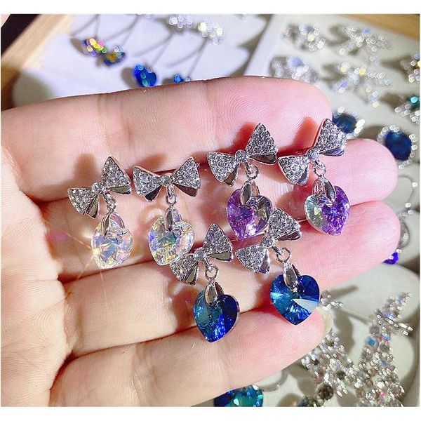 new austrian crystal earrings color flower charm knot earrings korean style 925 needle star bling bling shine wmtqyd homes2007, Golden
new austrian crystal earrings color flower charm knot earrings korean style 925 needle star bling bling shine wmtqyd homes2007, Golden