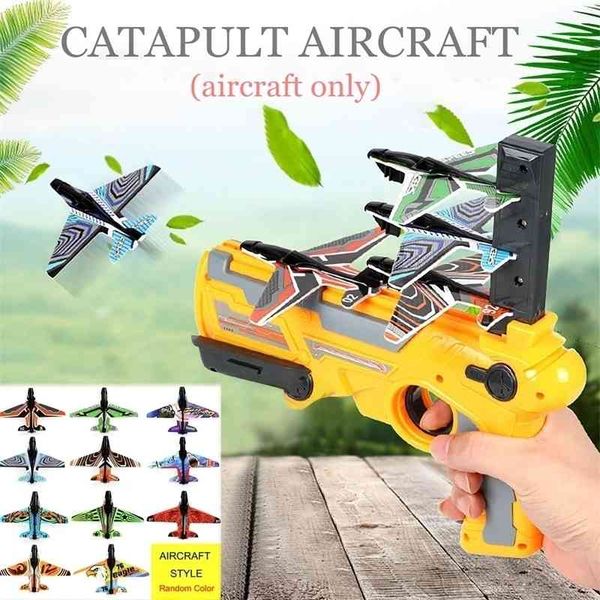 5444bubble catapult plane one-click ejection model foam with 4 pcs glider airplane launcher-fun outdoor toy for kids
5444bubble catapult plane one-click ejection model foam with 4 pcs glider airplane launcher-fun outdoor toy for kids