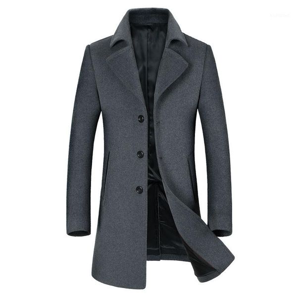 mens autumn&winter stylish brand-clothing long wool trench coat silm fit wool overcoat casual blends for men1, Black
mens autumn&winter stylish brand-clothing long wool trench coat silm fit wool overcoat casual blends for men1, Black