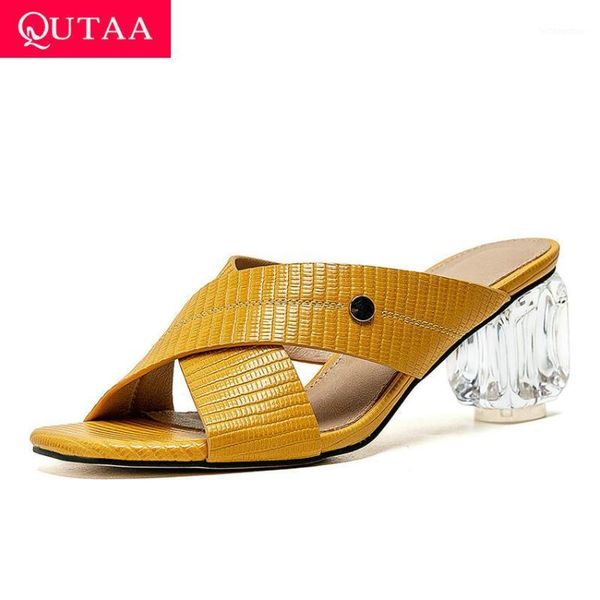 qutaa 2020 square open-toed ladies pumps pu leather slingback summer sandals transparent square heel women shoes big size 34-431, Black
qutaa 2020 square open-toed ladies pumps pu leather slingback summer sandals transparent square heel women shoes big size 34-431, Black