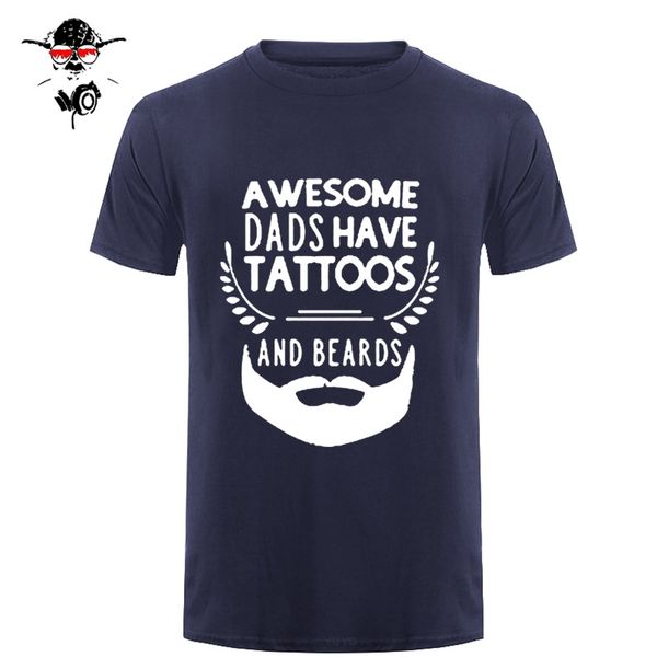sport summer fashion style awesome dads have tattoos and beards t shirt mens cotton o neck short sleeve hip-hop tees
sport summer fashion style awesome dads have tattoos and beards t shirt mens cotton o neck short sleeve hip-hop tees