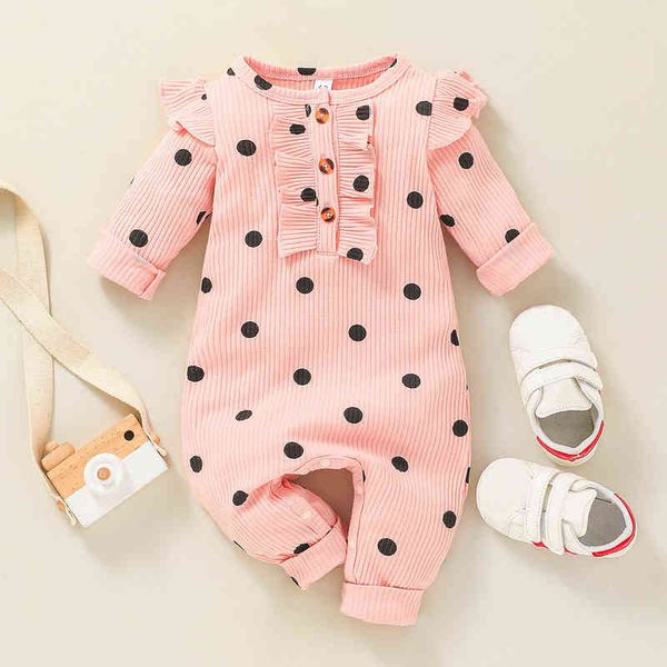 pink polka dot baby girl romper long sleeve spring autumn clothes cotton baby jumpsuit 0-2 years fashion baby romper g220223, Blue
pink polka dot baby girl romper long sleeve spring autumn clothes cotton baby jumpsuit 0-2 years fashion baby romper g220223, Blue