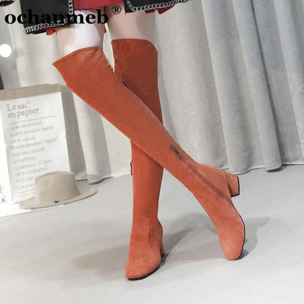 boots ochanmeb size 34-43 women black heel over-the-knee faux suede leather thigh for ladies zipper shoes winter
boots ochanmeb size 34-43 women black heel over-the-knee faux suede leather thigh for ladies zipper shoes winter