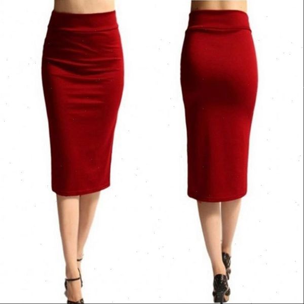 new ladies office stretch bodycon midi skirt pencil skirt female high waist mid calf jersey skirt puls size xl streetwear, Black
new ladies office stretch bodycon midi skirt pencil skirt female high waist mid calf jersey skirt puls size xl streetwear, Black