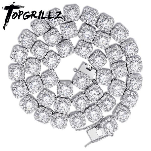 10mm quality prong set big size solitaire tennis chain necklace mens iced out bling cz charm hip hop fashion jewelry 18" 22" t2008, Silver
10mm quality prong set big size solitaire tennis chain necklace mens iced out bling cz charm hip hop fashion jewelry 18" 22" t2008, Silver