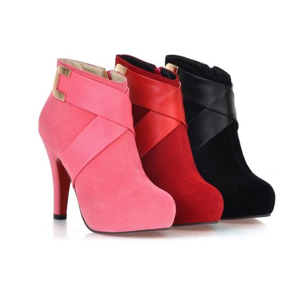 boots women's ankle super high heel autumn and winter frosting large size 40-43 yards bare fashion shoes black red
boots women's ankle super high heel autumn and winter frosting large size 40-43 yards bare fashion shoes black red