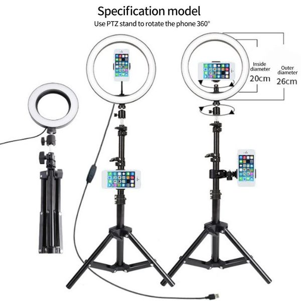 p led selfie stick ring fill light 10inch dimmable camera phone ring lamp with stand tripod for makeup video live studio
p led selfie stick ring fill light 10inch dimmable camera phone ring lamp with stand tripod for makeup video live studio