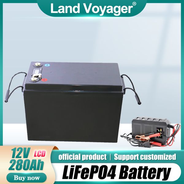 12v 280ah lifepo4 batteries diy 12.8v rechargeable battery pack for e-scooter rv solar energy storage system 14.6v 20a charger
12v 280ah lifepo4 batteries diy 12.8v rechargeable battery pack for e-scooter rv solar energy storage system 14.6v 20a charger