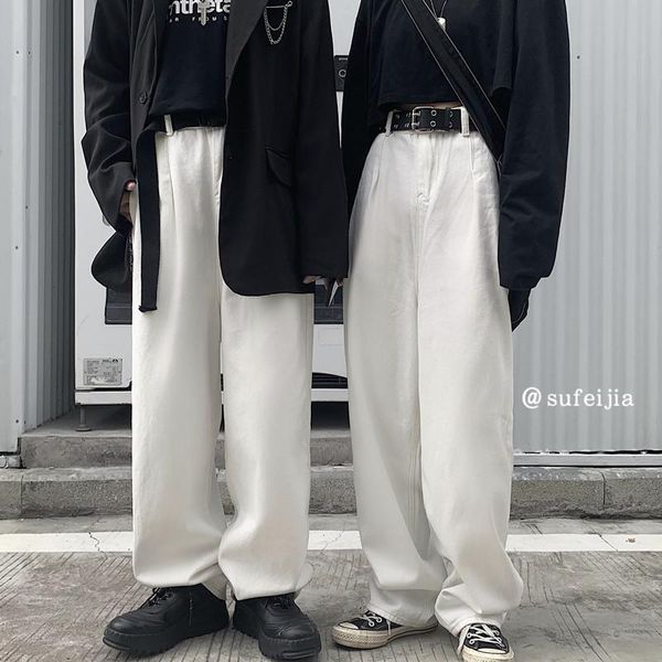 2020 streetwear boyfriend white denim jeans pants high waist vintage wide leg jeans woman chic plus size baggy for women, Blue
2020 streetwear boyfriend white denim jeans pants high waist vintage wide leg jeans woman chic plus size baggy for women, Blue