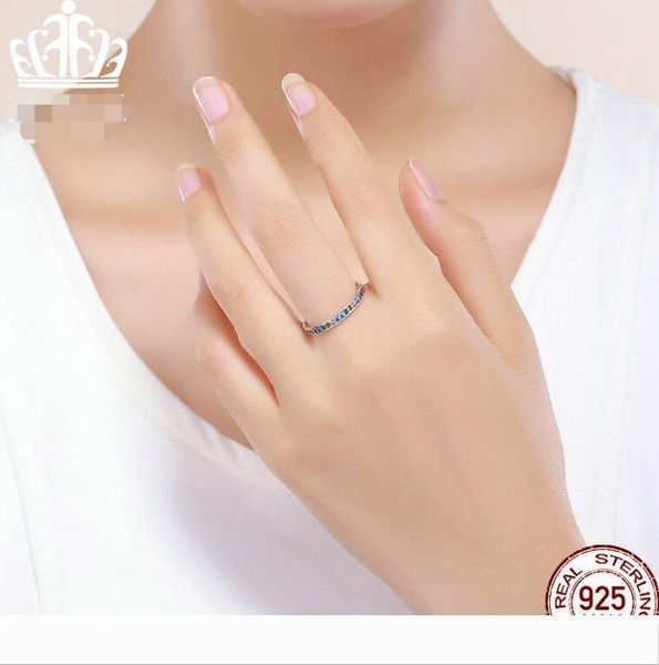 Designer S925 The Rainbow Ring For Women Simple personality Wedding rings of Lovers Sterling Silver Ring 2020 Newest Fin
Designer S925 The Rainbow Ring For Women Simple personality Wedding rings of Lovers Sterling Silver Ring 2020 Newest Fin
