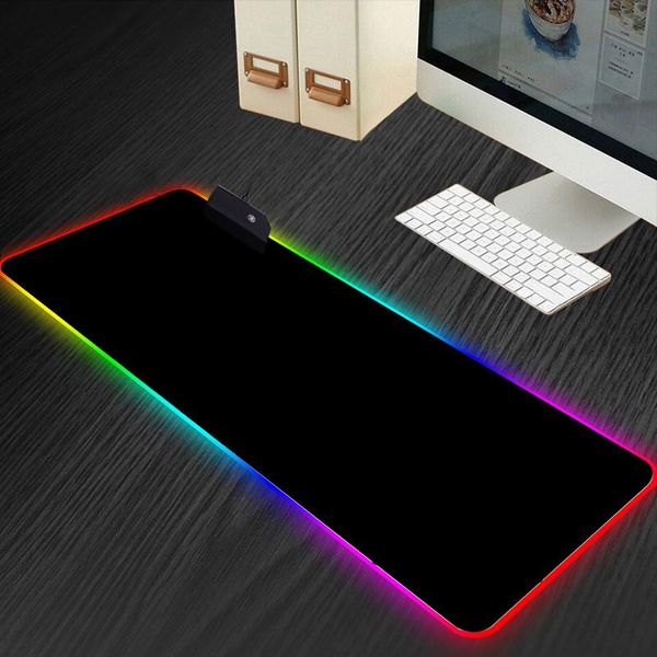 mouse pads & wrist rests led light gaming pad rgb large natural rubber gamer mat xl computer mousepad all black non-slip for keyboard pc lap
mouse pads & wrist rests led light gaming pad rgb large natural rubber gamer mat xl computer mousepad all black non-slip for keyboard pc lap