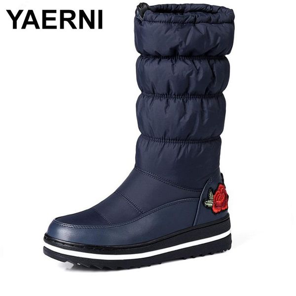 yaerni down snow boots keep warm down winter boots for women platform shoes embroidery fashion shoes half high e666, Black
yaerni down snow boots keep warm down winter boots for women platform shoes embroidery fashion shoes half high e666, Black