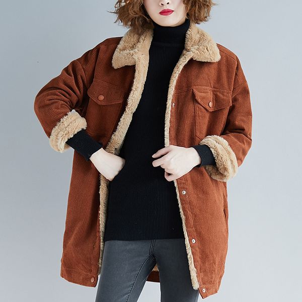 2021 new vintage thicken medium female jacket section autumn winter big cotton parkas pdyr, Black
2021 new vintage thicken medium female jacket section autumn winter big cotton parkas pdyr, Black