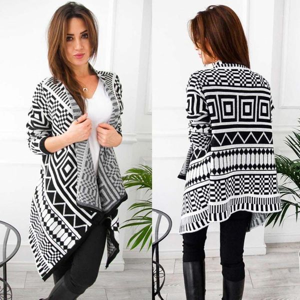 fashion women printed long sleeve cardigan casual all-match autumn coat h81, Black;brown
fashion women printed long sleeve cardigan casual all-match autumn coat h81, Black;brown