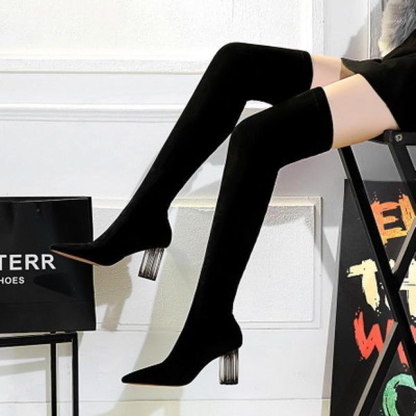 boots 2021 fashion womens black knee high square heel ladies crystal over the casual party female thigh high1
boots 2021 fashion womens black knee high square heel ladies crystal over the casual party female thigh high1