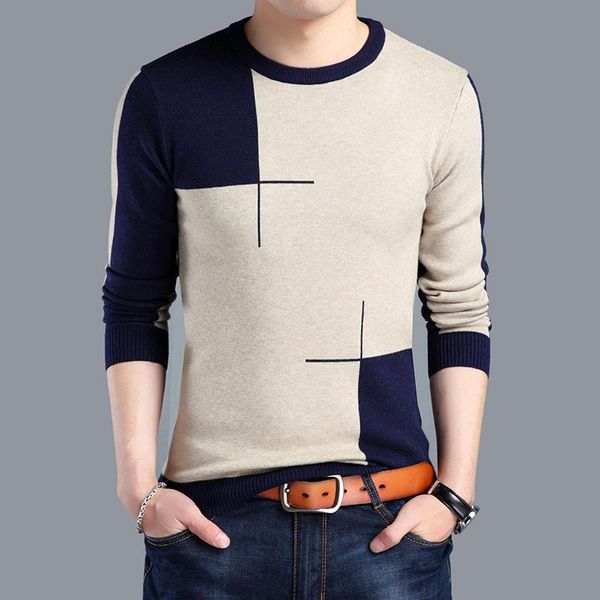 2020 new fashion brand sweater mens pullover striped slim fit jumpers knitred woolen autumn korean style casual men clothes, White;black
2020 new fashion brand sweater mens pullover striped slim fit jumpers knitred woolen autumn korean style casual men clothes, White;black