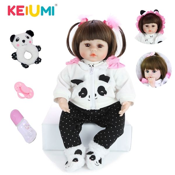 limited collection reborn baby doll cloth body stuffed lifelike babies alive doll cosplay panda toy for toddler birthday present y200111
limited collection reborn baby doll cloth body stuffed lifelike babies alive doll cosplay panda toy for toddler birthday present y200111