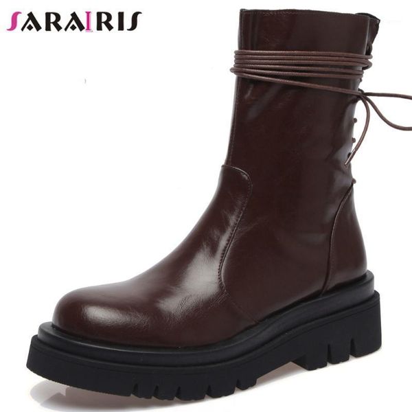 sarairis geneine leather female boots new arrival cool ankle boots women zip spring autumn shoes lace round toe shoes woman1, Black
sarairis geneine leather female boots new arrival cool ankle boots women zip spring autumn shoes lace round toe shoes woman1, Black