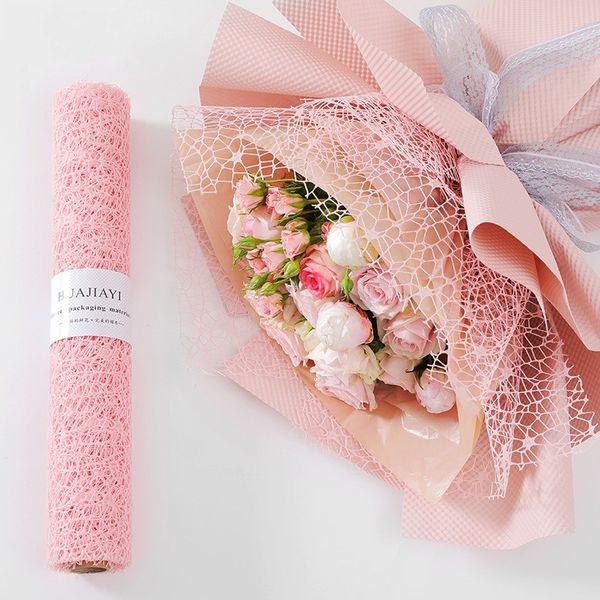 bouquet wrap paper flower hollowing out packing net high-grade macropore jacquard weave fashion selling 7 8hya j1
bouquet wrap paper flower hollowing out packing net high-grade macropore jacquard weave fashion selling 7 8hya j1