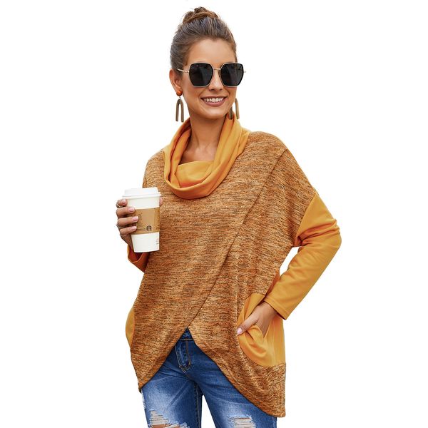 european and american womens clothing style long thick woolen sweater collar coat loose pullover long sleeve sweater, Black;gray
european and american womens clothing style long thick woolen sweater collar coat loose pullover long sleeve sweater, Black;gray
