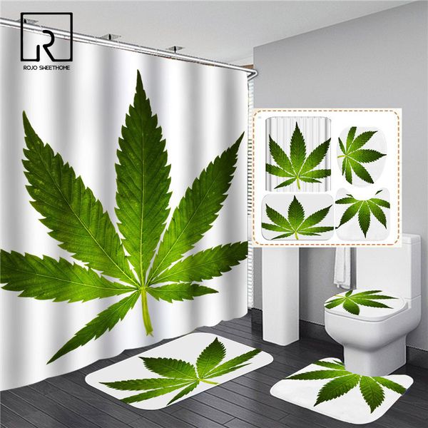 big green leaves printed shower curtain set white anti-slip toilet rug bathroom accessories 4pcs bathing carpet home flannel pad
big green leaves printed shower curtain set white anti-slip toilet rug bathroom accessories 4pcs bathing carpet home flannel pad