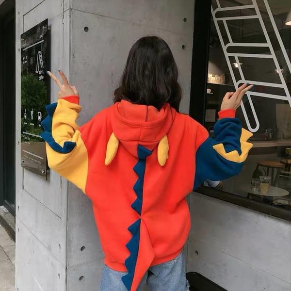 dinosaur cartoon oversized hoodie women fashion women sweatshirt casual print korean style clothes for sweatshirt, Black
dinosaur cartoon oversized hoodie women fashion women sweatshirt casual print korean style clothes for sweatshirt, Black