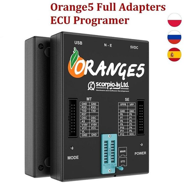 v1.36 orange5 oem main unit orange 5 ecu programmer with full adapters orange 5 universal programer
v1.36 orange5 oem main unit orange 5 ecu programmer with full adapters orange 5 universal programer