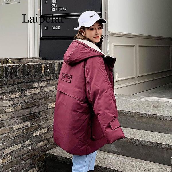laipelar 2020 длинные parkas зимние куртки женщины с капюшоном ветрозащитный одежда женщины большой карман сгущает пальто зимы женщин, Black
laipelar 2020 длинные parkas зимние куртки женщины с капюшоном ветрозащитный одежда женщины большой карман сгущает пальто зимы женщин, Black