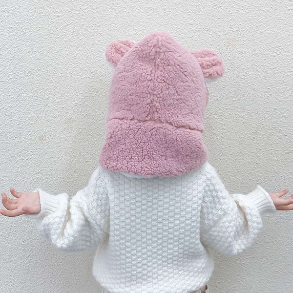 integrated autumn children's protection hat scarf winter warmth 2020 new bear ear girls' cashmere neck 3ced, Red;brown
integrated autumn children's protection hat scarf winter warmth 2020 new bear ear girls' cashmere neck 3ced, Red;brown