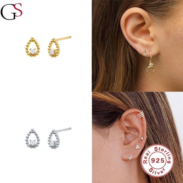 stud gs 925 sterling silver earrings for women 2021 mini tears crystal luxury pendientes fine jewelry support reseller, Golden;silver
stud gs 925 sterling silver earrings for women 2021 mini tears crystal luxury pendientes fine jewelry support reseller, Golden;silver