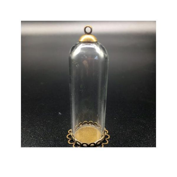 10sets 50mm tall 18mm width clear glass globe bronze plated lace tray 8mm beads cap set diy glass vials pendant jewelry sqcruy, Black
10sets 50mm tall 18mm width clear glass globe bronze plated lace tray 8mm beads cap set diy glass vials pendant jewelry sqcruy, Black