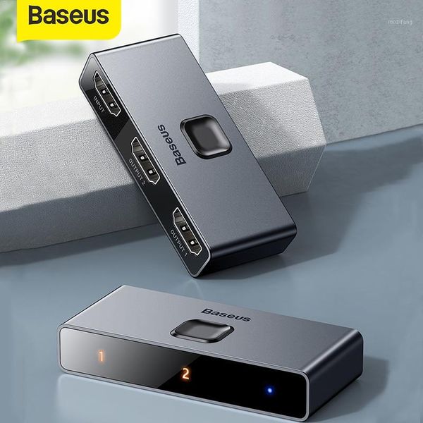 baseus splitter switch 3 port 4k usb switch switcher splitter box for sharing printer keyboard mouse audio game 2.01
baseus splitter switch 3 port 4k usb switch switcher splitter box for sharing printer keyboard mouse audio game 2.01