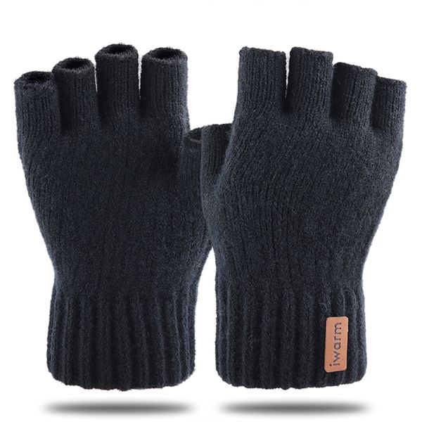 iwarm half finger women' and men' knitted fingerless gloves autumn winter stay warm mittens, Blue;gray
iwarm half finger women' and men' knitted fingerless gloves autumn winter stay warm mittens, Blue;gray