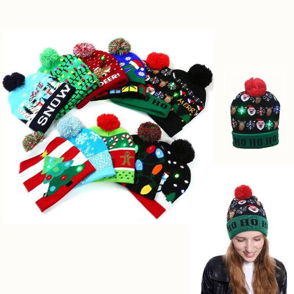 christmas decorations light up knitted hat ledchristmas beanie sweater cuffed gift for kids xmas
christmas decorations light up knitted hat ledchristmas beanie sweater cuffed gift for kids xmas