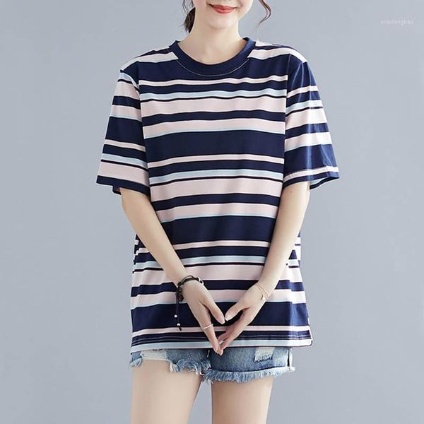 summer cotton t shirt women plus size bust 150cm 6xl 7xl 8xl 9xl striped t shirt women navy pink colors1, White
summer cotton t shirt women plus size bust 150cm 6xl 7xl 8xl 9xl striped t shirt women navy pink colors1, White