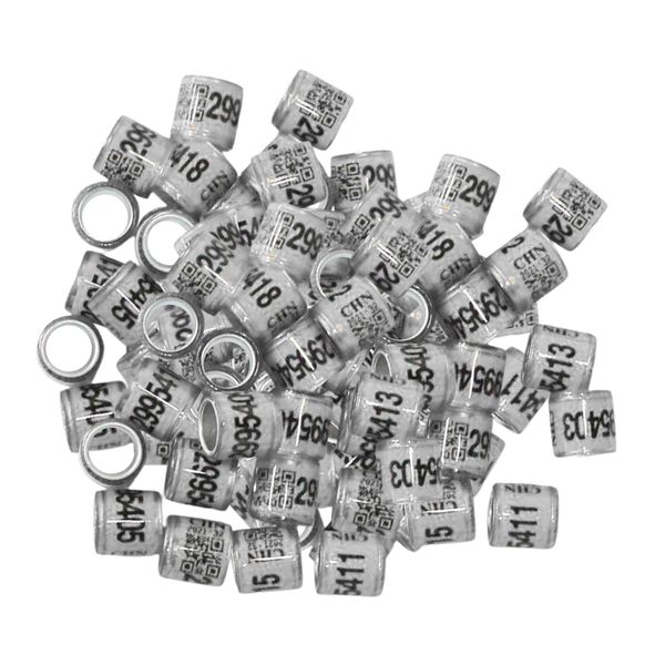 100pcs identify dove rings aluminium plasitc leg rings pigeon bands for canary quail hatch
100pcs identify dove rings aluminium plasitc leg rings pigeon bands for canary quail hatch
