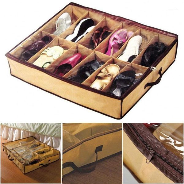 storage bags 12 pairs shoes organizer holder container under bed shoe closet box bag for slippers opslag houder container1
storage bags 12 pairs shoes organizer holder container under bed shoe closet box bag for slippers opslag houder container1
