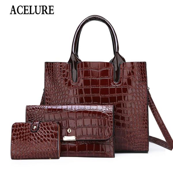 cross body acelure 3 sets pu alligator leather women handbags luxury brands tote bag ladies shoulder clutch messenger
cross body acelure 3 sets pu alligator leather women handbags luxury brands tote bag ladies shoulder clutch messenger