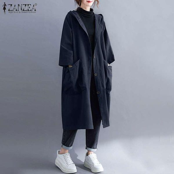 womens autumn long trench zanzea korean solid windbreakers casual fashion hooded coats female single-breasted pockets plus size, Tan;black
womens autumn long trench zanzea korean solid windbreakers casual fashion hooded coats female single-breasted pockets plus size, Tan;black