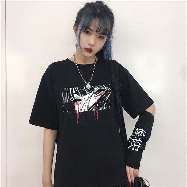 harajuku fun japanese anime crying girl print t shirt womens large size loose fashion vintage personality womens t shirt, White
harajuku fun japanese anime crying girl print t shirt womens large size loose fashion vintage personality womens t shirt, White