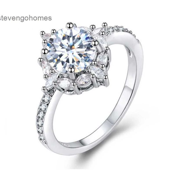 flash inlaid round super new classic products temperament diamond ring popular jewelry, Silver
flash inlaid round super new classic products temperament diamond ring popular jewelry, Silver