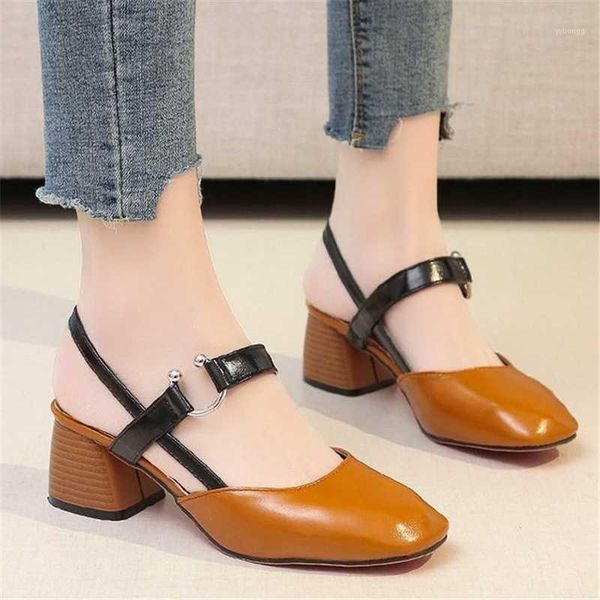 dress shoes plus size 35-42 women's buckle sandals vintage classic beige brown 5cm med heel summer square toe back strap sandals1, Black
dress shoes plus size 35-42 women's buckle sandals vintage classic beige brown 5cm med heel summer square toe back strap sandals1, Black