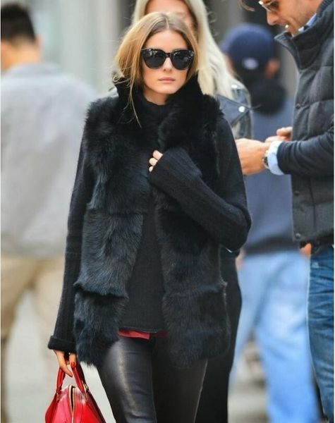 european and american rabbit fur vest autumn and winter imitation fox fur imitation fur coat vest mid-length collar vest, Black;white
european and american rabbit fur vest autumn and winter imitation fox fur imitation fur coat vest mid-length collar vest, Black;white