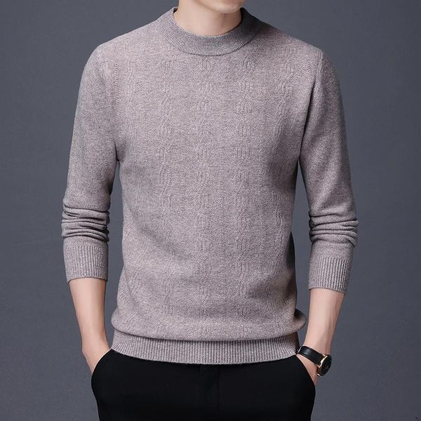man 100% merino wool sweater winter autumn plaid cashmere sweater male pure wool jumper long sleeve, White;black
man 100% merino wool sweater winter autumn plaid cashmere sweater male pure wool jumper long sleeve, White;black