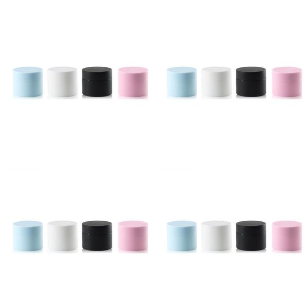 double deck cream separate bottle frosting plastic jars empty cosmetic mask travel storage containers cylindrical new 0 95ll f2
double deck cream separate bottle frosting plastic jars empty cosmetic mask travel storage containers cylindrical new 0 95ll f2